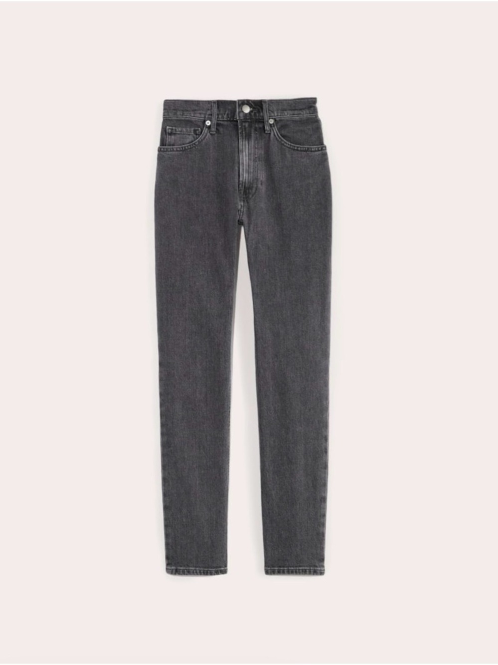 Everlane The Original Cheeky Jean Charcoal Washed Size 30 Regular Organic Cotton